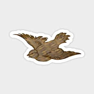 Wicker bird Magnet