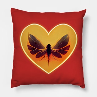 Heart Bug Pillow