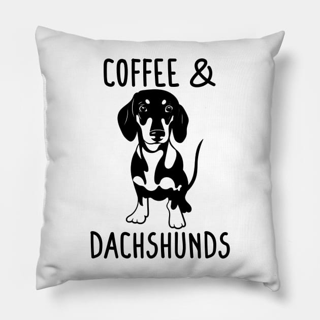 Coffee and Dachshunds, Dachshund Lover, Dachshund Gift, Dachshund Mom, Dachshund Clothing, Dachshund Mom, Dachshund Tee, Dachshund Pillow by Giftyshoop