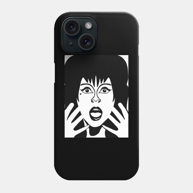 Elvira Phone Case by CassiesArt