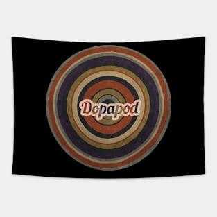 Dopapod / Circle Vintage Style Tapestry