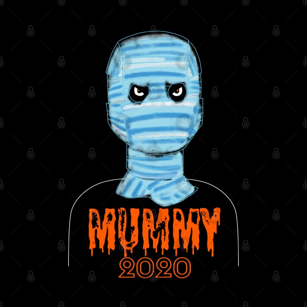 Halloween Mummy 2020 by okpinsArtDesign