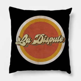 circle vintage La Dispute Pillow