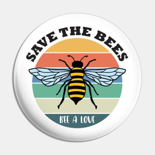 Save The Bees Pin