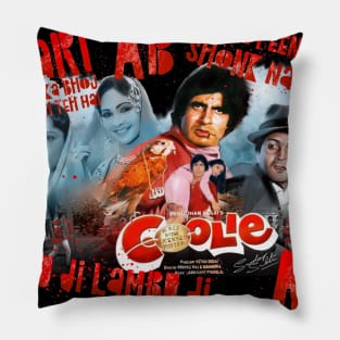 Coolie Movie Painting Pillow