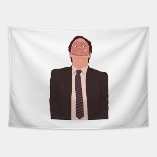 Masked Dwight Tapestry