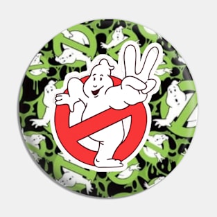 Ghost Peace Pin