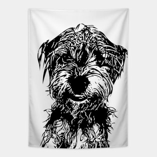 Wet Dog Tapestry