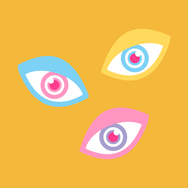 Big Pastel Eyes by XOOXOO