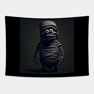 Goofy looking mummy Tapestry