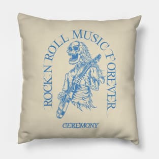 CEREMONY /// Skeleton Rock N Roll Pillow