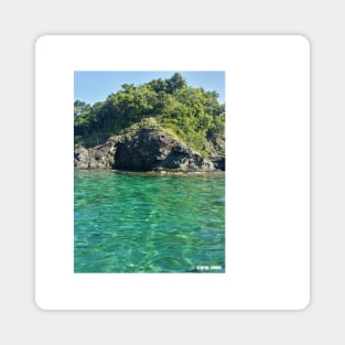 Honduras Caribean Reef Cay photo Magnet