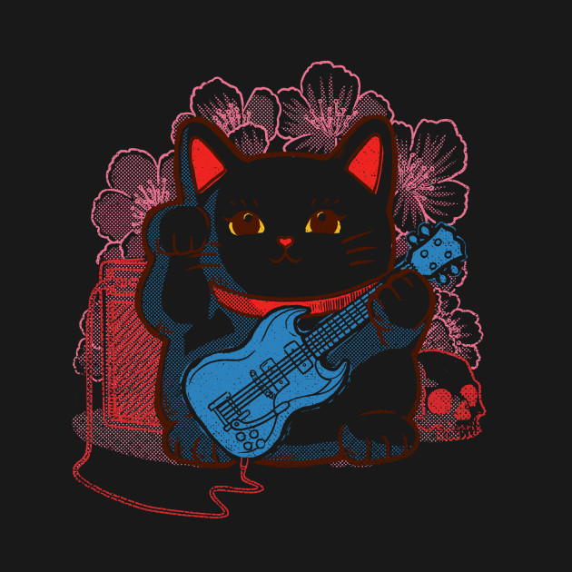 Disover Lucky Rock - Lucky Cat - T-Shirt