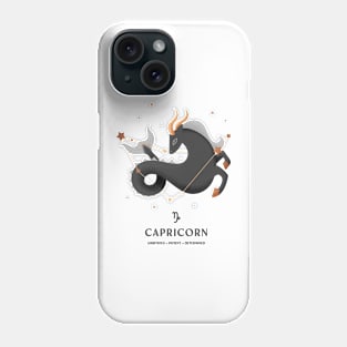 Capricorn Constellation Zodiac Series Phone Case