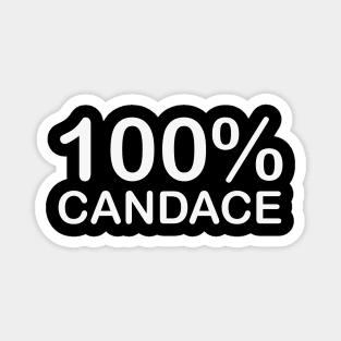 Candace name, father of the groom gifts for wedding. Magnet