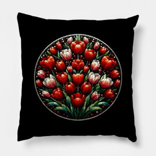 Tulip Flower Pillow