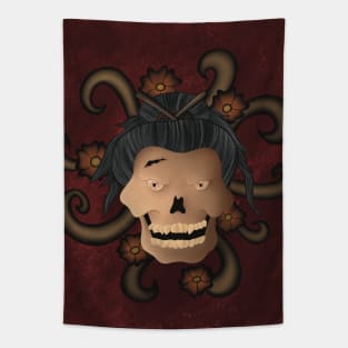 Samurai Of The Dead - Illustration Tapestry