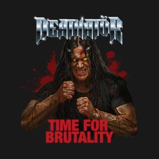 DEATHATöR TIME FOR BRUTALITY T-Shirt