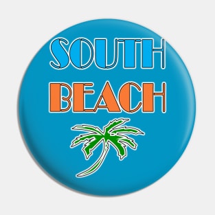 South Beach Palm Tree by Basement Mastermind Pin