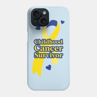 Childhood Cancer Survivor Phone Case