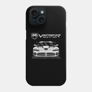 DODGE VIPER SRT 10 (WHITE) Phone Case