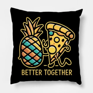 Pineapple on pizza Pillow