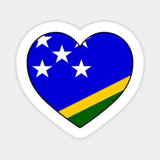 Heart - Solomon Islands Magnet