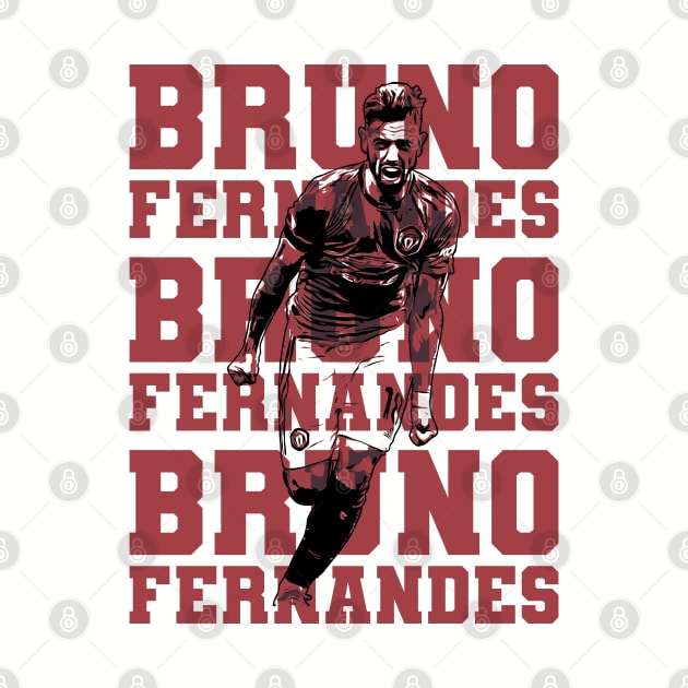 Bruno fernandes by Aloenalone