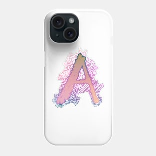 Initial A Phone Case