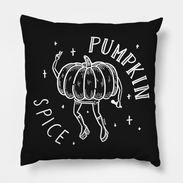 Pumpkin Spice Pillow by christinelemus