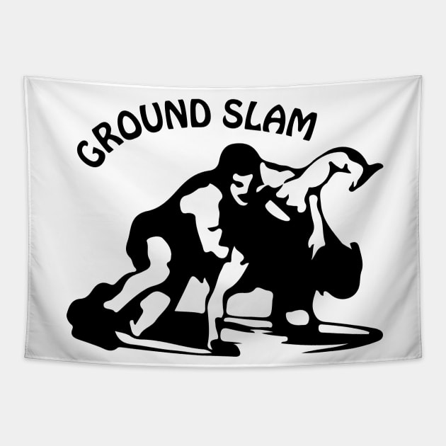 Ground Slam Tapestry by Mathew Graphic