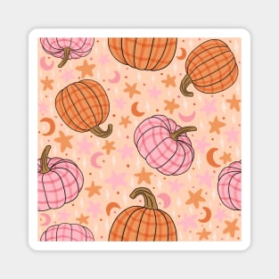 Pumpkin Print Magnet