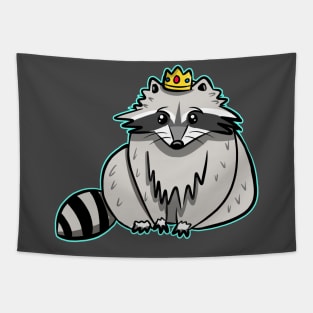 RACCOON ROYALTY Tapestry