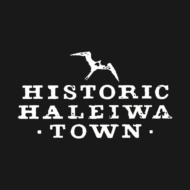 Historic Haleiwa Town by HaleiwaNorthShoreSign