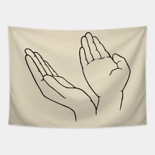 hands Tapestry