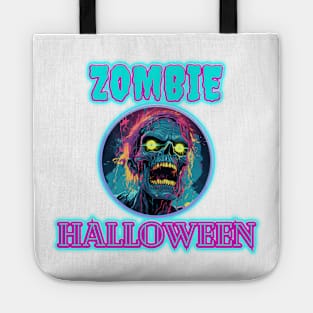 ZOMBIE HALLOWEEN NEON Tote