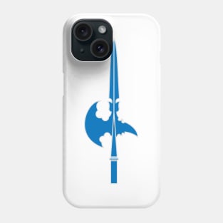 Halberd (blue) Phone Case