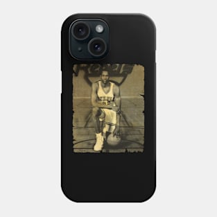 Stacey Augmon - Vintage Design Of Basketball Phone Case