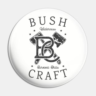 Bush Craft Outdoor tshirt Pin