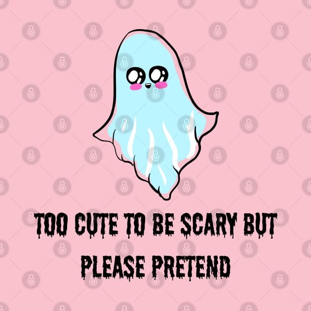 Too Cute to be Scary Halloween Ghost by SalxSal