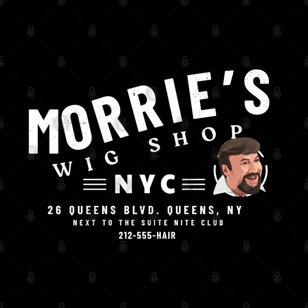 Morrie's Wig Shop NYC - vintage logo by BodinStreet