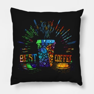 one of this best coffee in this world art Pillow