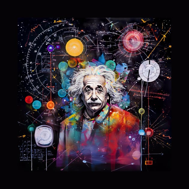 Pop Art Einstein by Blue Planet Boutique