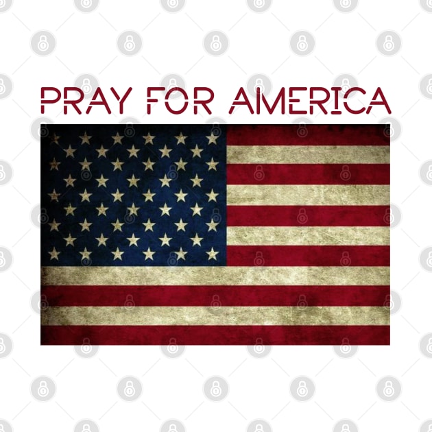 Pray for America by Dale Preston Design