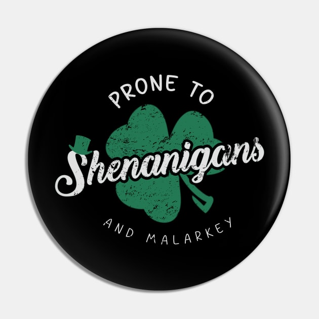 Prone-To-Shenanigans-And-Malarkey Pin by Sanja Sinai Art