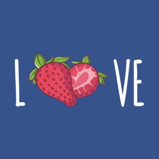 strawberry love 3 T-Shirt