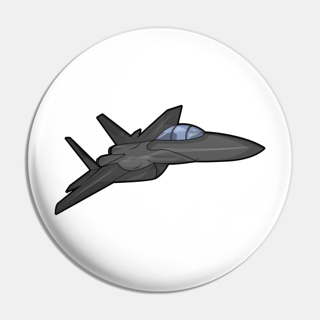 Jet fighter Pin by nickemporium1