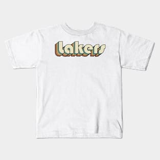 New Era T-shirt - Lakers - Black » Fast Shipping » Kids Fashion