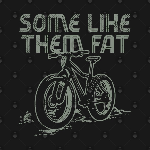 Cycling Fat Tire Mountain Bike Bicycling Biker by Tom´s TeeStore