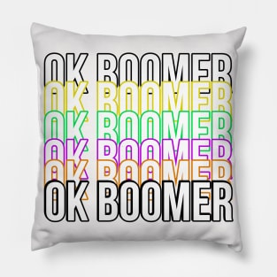 Ok boomer Pillow